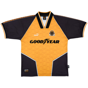 1996-98 Wolves Home Shirt - 8/10 - (L)
