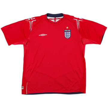 2004-06 England Away Shirt - 4/10 - (XL)