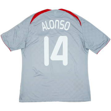 2008-09 Liverpool Away Shirt Alonso #14 - 6/10 - (XL)