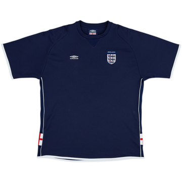 2000-02 England Umbro Training Shirt - 9/10 - (L)