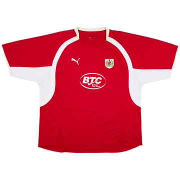 2007-08 Bristol City Home Shirt - 6/10 - (5XL)