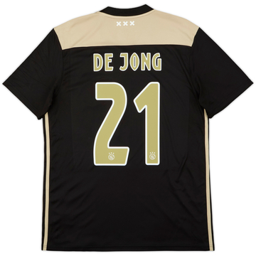 2018-19 Ajax Away Shirt De Jong #21 - 5/10 - (L)