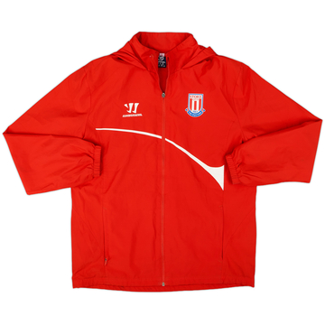 2014-15 Stoke City Warrior Track Jacket - 6/10 - (M)