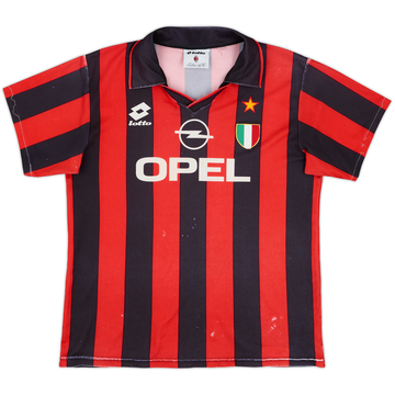1994-95 AC Milan Home Shirt - 3/10 - (S)