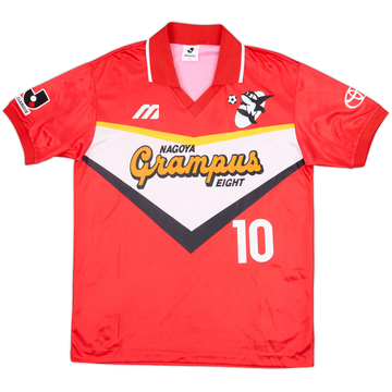 1993 Nagoya Grampus Eight Home Shirt #10 - 9/10 - (L)