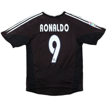 2004-05 Real Madrid Away Shirt Ronaldo #9 - 8/10 - (S)