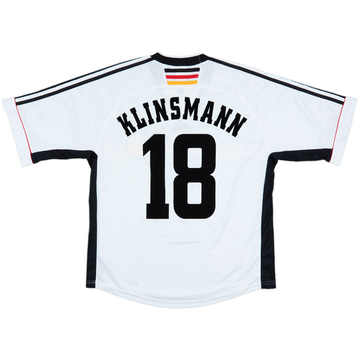 1998-00 Germany Home Shirt Klinsmann #18 - 8/10 - (L)