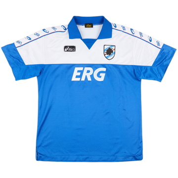 1992-94 Sampdoria Asics Training Shirt - 7/10 - (L)