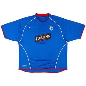 2005-06 Rangers Home Shirt - 4/10 - (XXL)