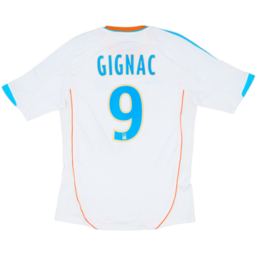 2012-13 Olympique Marseille Home Shirt Gignac #9 - 8/10 - (S)