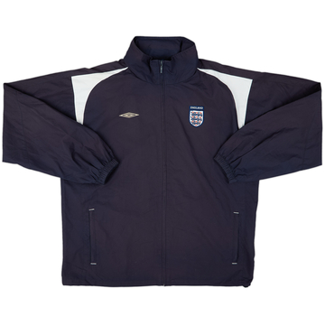 2004-05 England Umbro Hooded Rain Jacket - 7/10 - (L)