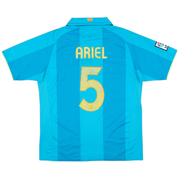2007-09 Barcelona Away Shirt Ariel #5 - 6/10 - (L)