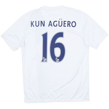 2013-14 Manchester City Third Shirt Kun Aguero #16 - 6/10 - (M)
