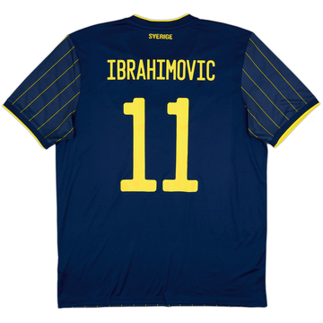2020-22 Sweden Away Shirt Ibrahimovic #11 - 7/10 - (XL)