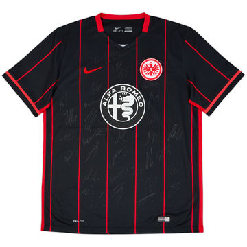 2015-16 Eintracht Frankfurt Squad Signed Home Shirt - 9/10 - (L)