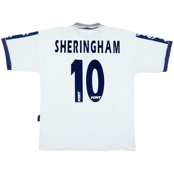 1995-97 Tottenham Home Shirt Sheringham #10 - 6/10 - (M)