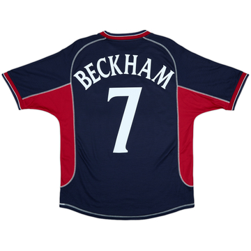 2000-01 Manchester United Third Shirt Beckham #7 - 9/10 - (M)