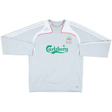 2008-09 Liverpool adidas Sweat Top - 7/10 - (M/L)