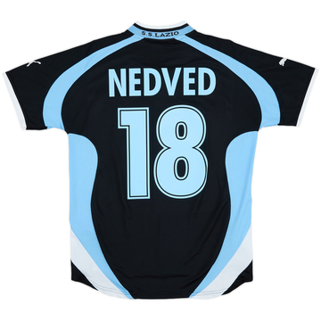 2000-01 Lazio Away Shirt Nedved #18 - 6/10 - (S)