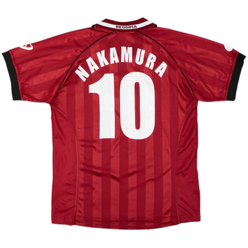 2002-03 Reggina Home Shirt Nakamura #10 - 8/10 - (M)
