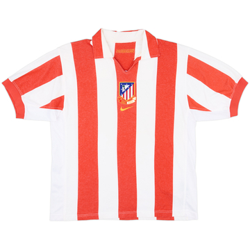 2003-04 Atletico Madrid Centenary Home Shirt - 8/10 - (L)