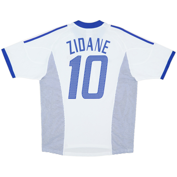 2002-04 France Away Shirt Zidane #10 - 8/10 - (M)