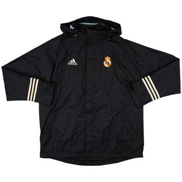 2002-03 Real Madrid adidas Hooded Rain Jacket - 7/10 - (M/L)
