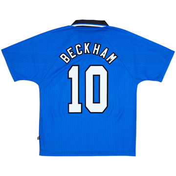 1996-98 Manchester United Third Shirt Beckham #10 - 9/10 - (M)