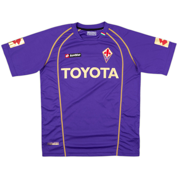 2008-09 Fiorentina '80th Anniversary' Home Shirt - 7/10 - (XL)