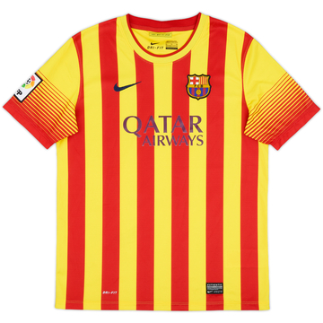 2013-15 Barcelona Away Shirt - 10/10 - (XL.Boys)