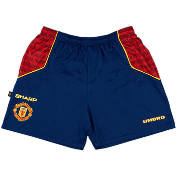 1996-98 Manchester United Umbro Leisure Shorts - 10/10 - (XL)