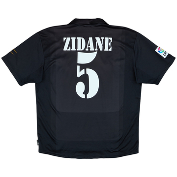 2001 Real Madrid Away Shirt Zidane #5 - 8/10 - (L)