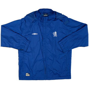 2002-03 Chelsea Umbro Hooded Rain Jacket - 7/10 - (S)