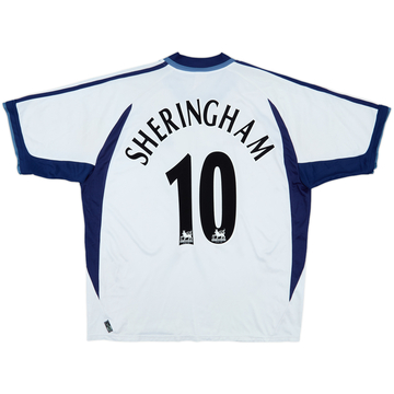 2001-02 Tottenham Home Shirt Sheringham #10 - 6/10 - (XL)