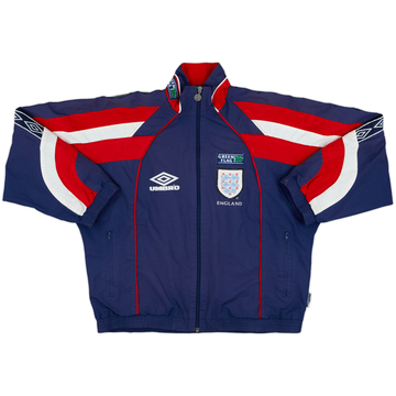 1998-00 England Umbro Track Jacket - 7/10 - (S)