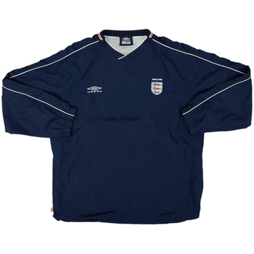 2004-05 England Umbro Drill Top - 6/10 - (M)