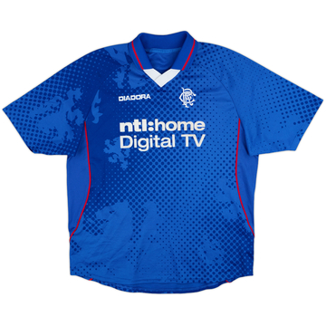 2002-03 Rangers Home Shirt - 8/10 - (M)