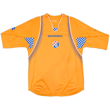 2007-09 Dinamo Zagreb Away L/S Shirt - 9/10 - (S)