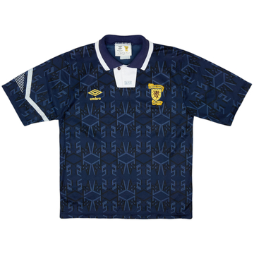 1991-94 Scotland Home Shirt - 8/10 - (M)