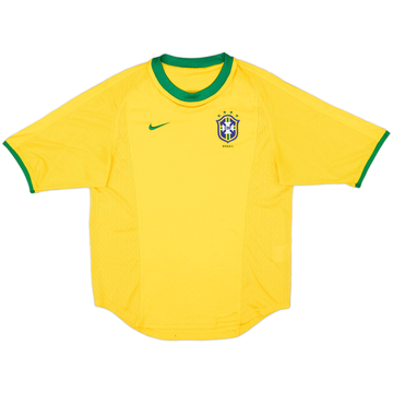 2000-02 Brazil Home Shirt - 5/10 - (S)