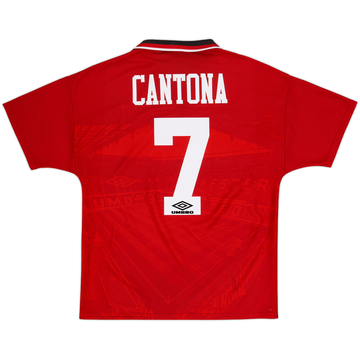 1994-96 Manchester United Home Shirt Cantona #7 - 10/10 - (M)