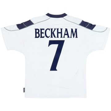 Camiseta de visitante del Manchester United 2000-01 Beckham #7 - 5/10 - (M)