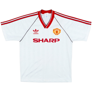 1988-90 Manchester United Away Shirt - 8/10 - (L)