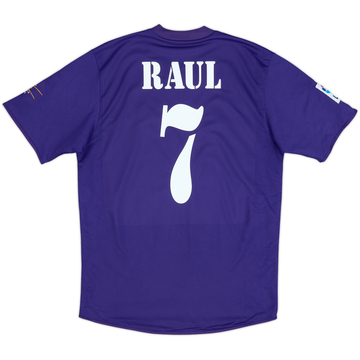 2001 Real Madrid Third Shirt Raul #7 - 8/10 - (M)
