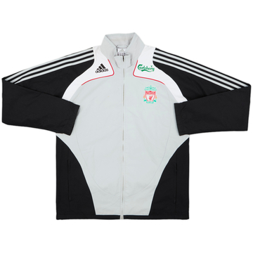 2008-09 Liverpool adidas Track Jacket - 7/10 - (L)