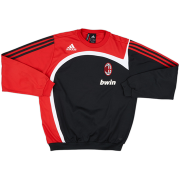 2007-08 AC Milan adidas Sweat Top - 8/10 - (S)