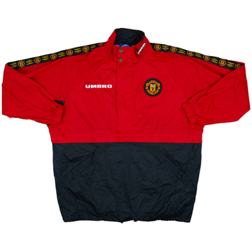 1996-97 Manchester United Umbro Rain Jacket - 8/10 - (L)