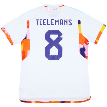 2022-23 Belgium Away Shirt Telemans #8 - 7/10 - (L)