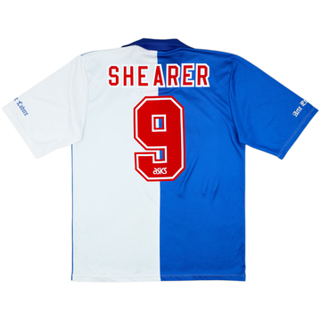 1994-95 Blackburn Home Shirt Shearer #9 - 7/10 - (L)