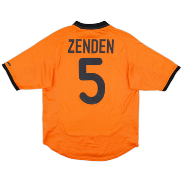 2000-02 Netherlands Home Shirt Zenden #5 - 5/10 - (S)